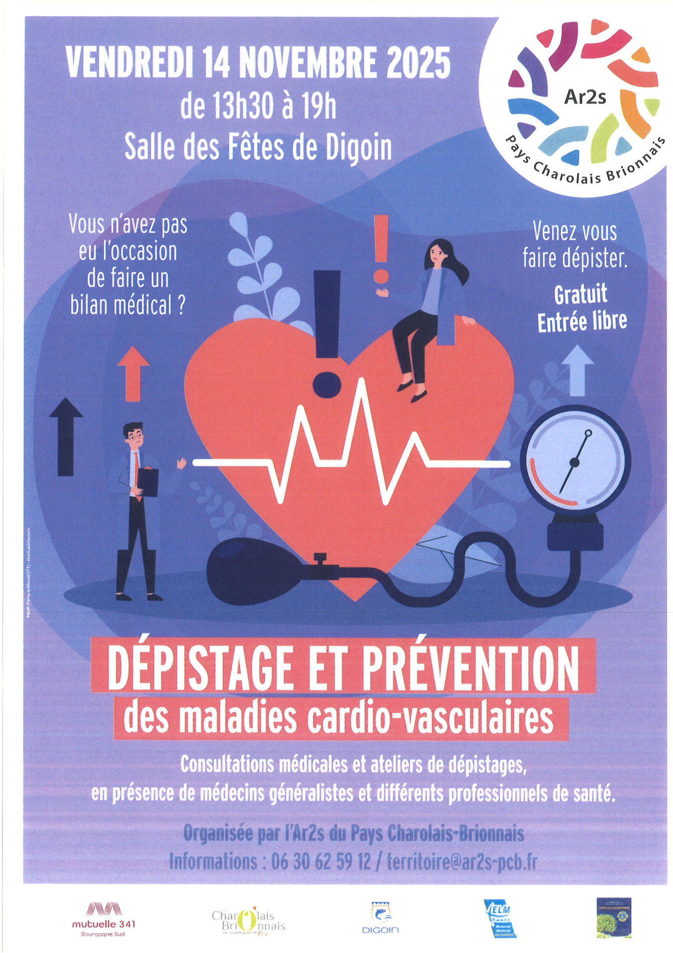 👉Dépistage et prévention des maladies cardio-vasculaires
