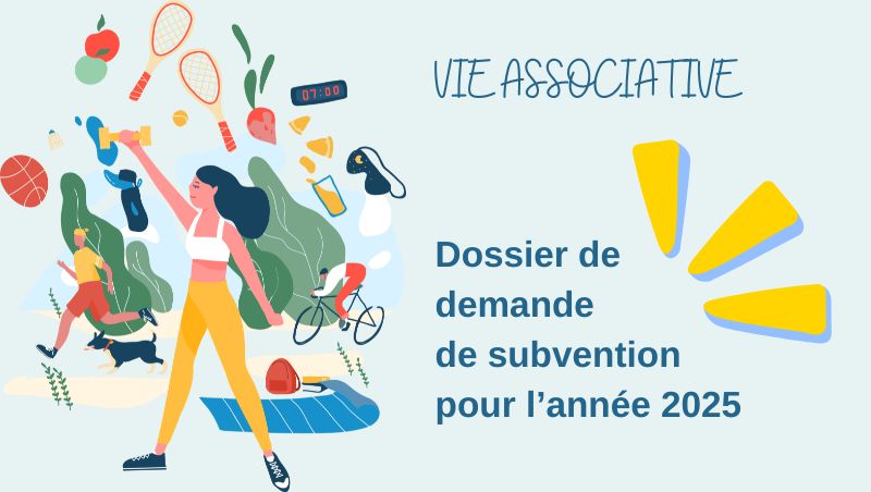 Les dossiers de demandes de subventions sont disponibles !