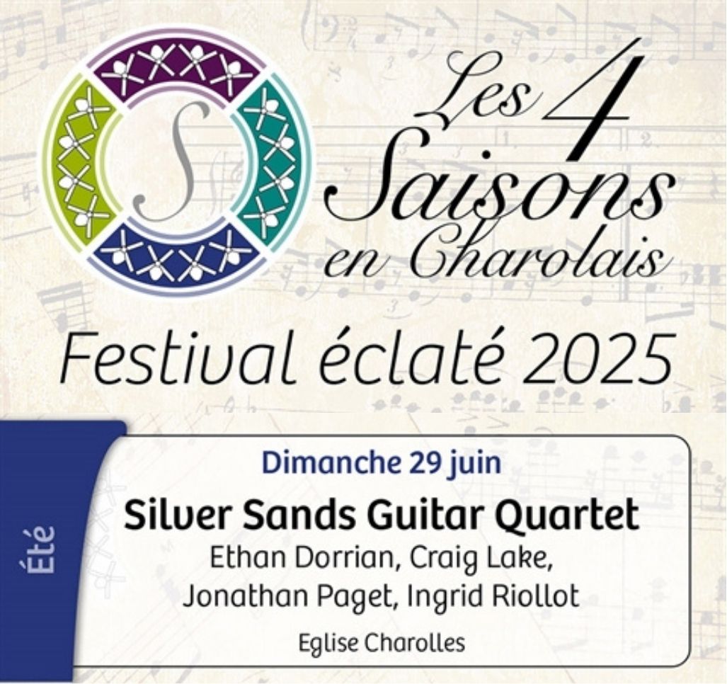 Festival Éclaté 2025 👉 Concert   🗓 29 juin 2025 ⛪Eglise de Charolles ⌚17H  + infos et réservation repas : 06 71 52 92 41 