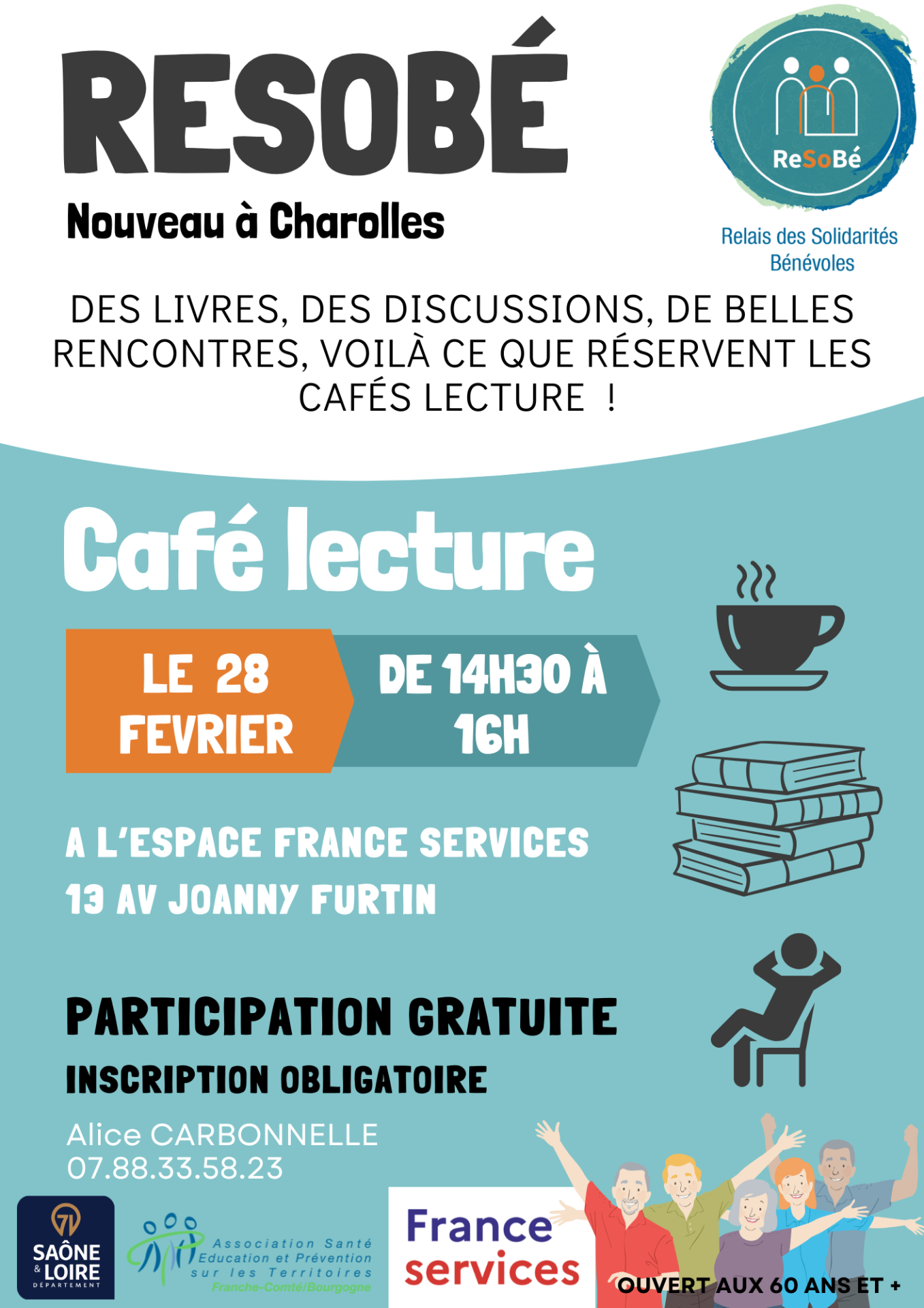 👉 RésoBé - Café Lecture