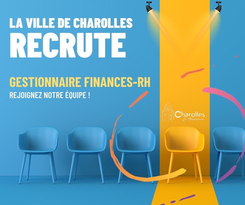 👉La ville de Charolles recrute  : Pour candidater : CV et lettre de motivation à  mairie@ville-charolles.fr