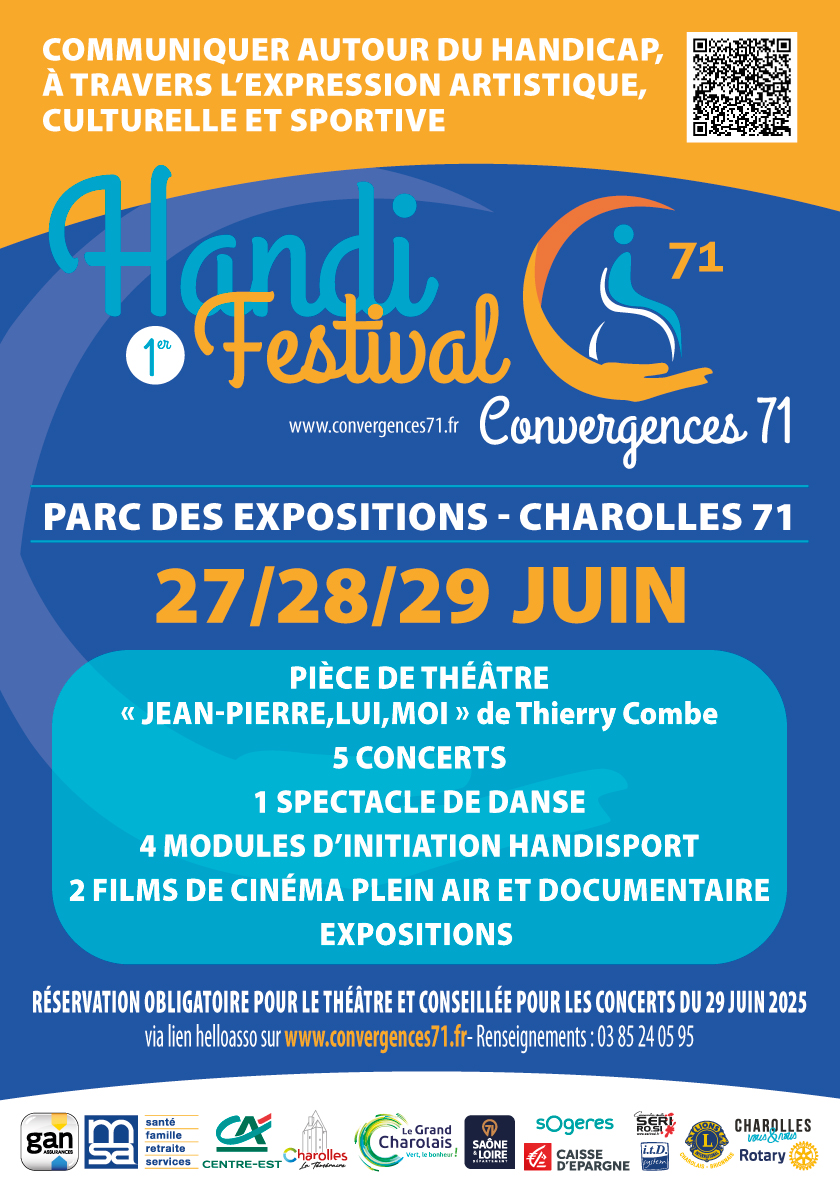 👉 1er Handi Festival - Convergences 71