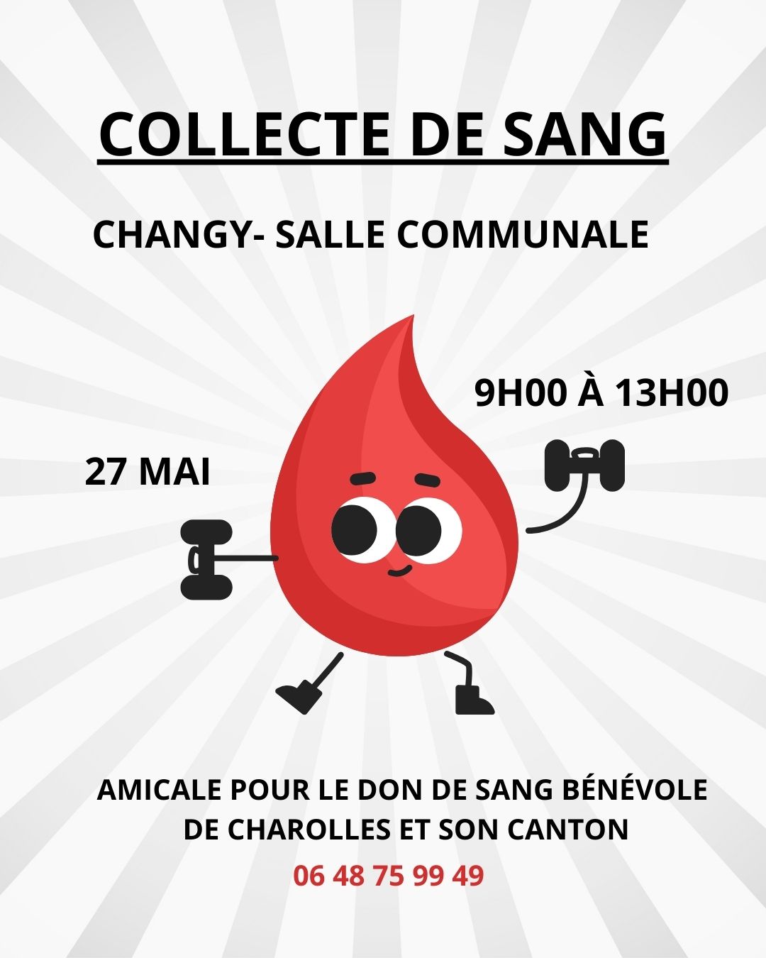 👉 Collecte de sang