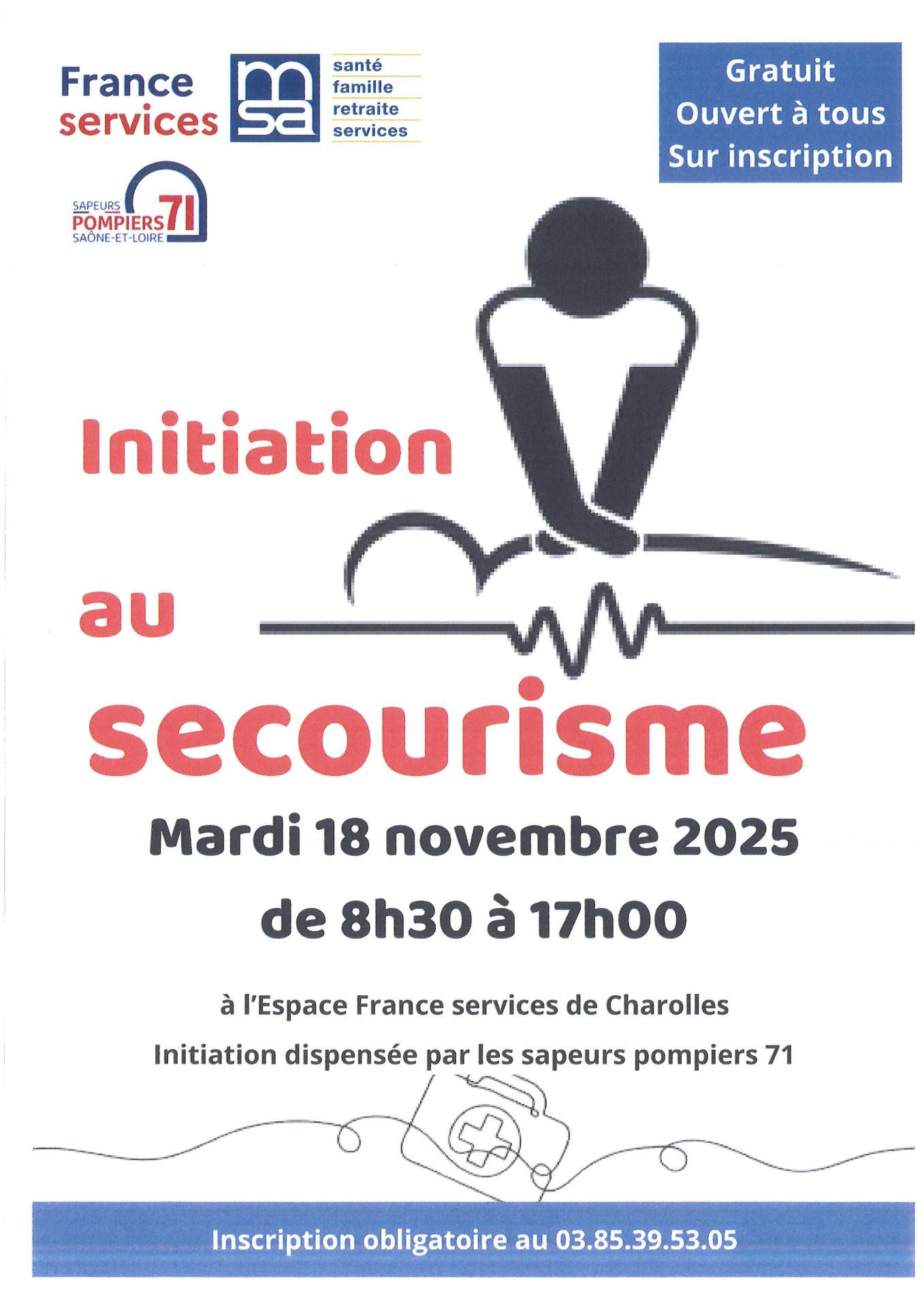 👉Initiation au secourisme