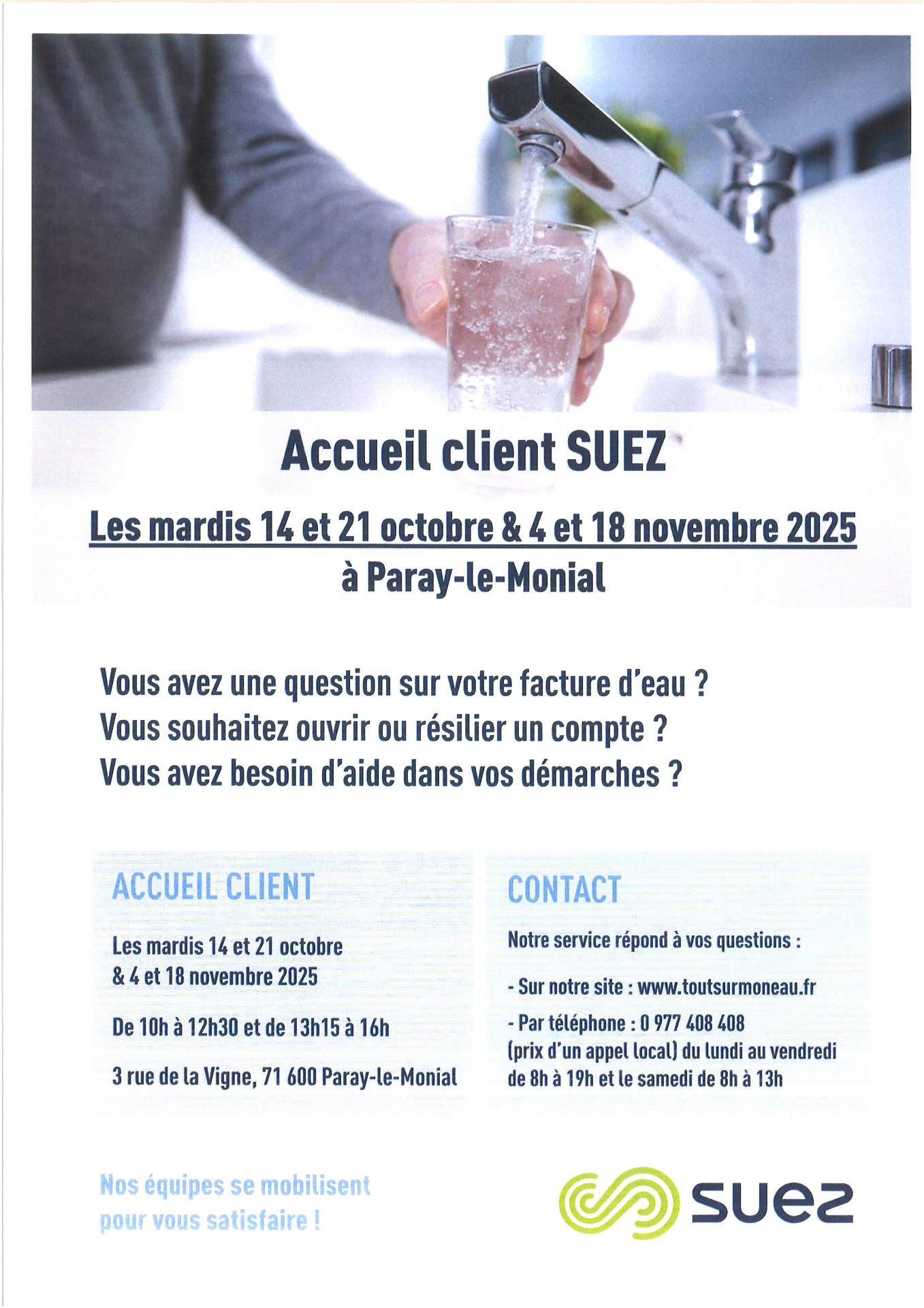 👉Accueil Client Suez