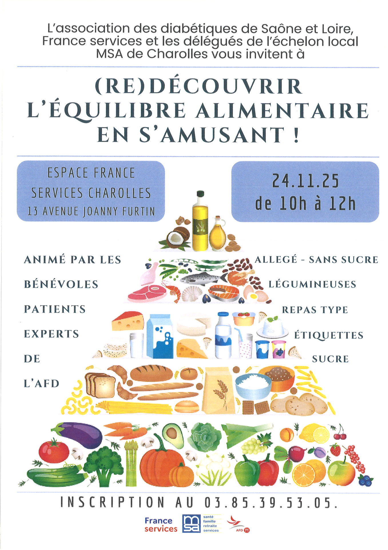 👉(Re) Découvrir l'équilibre alimentaire en s'amusant !
