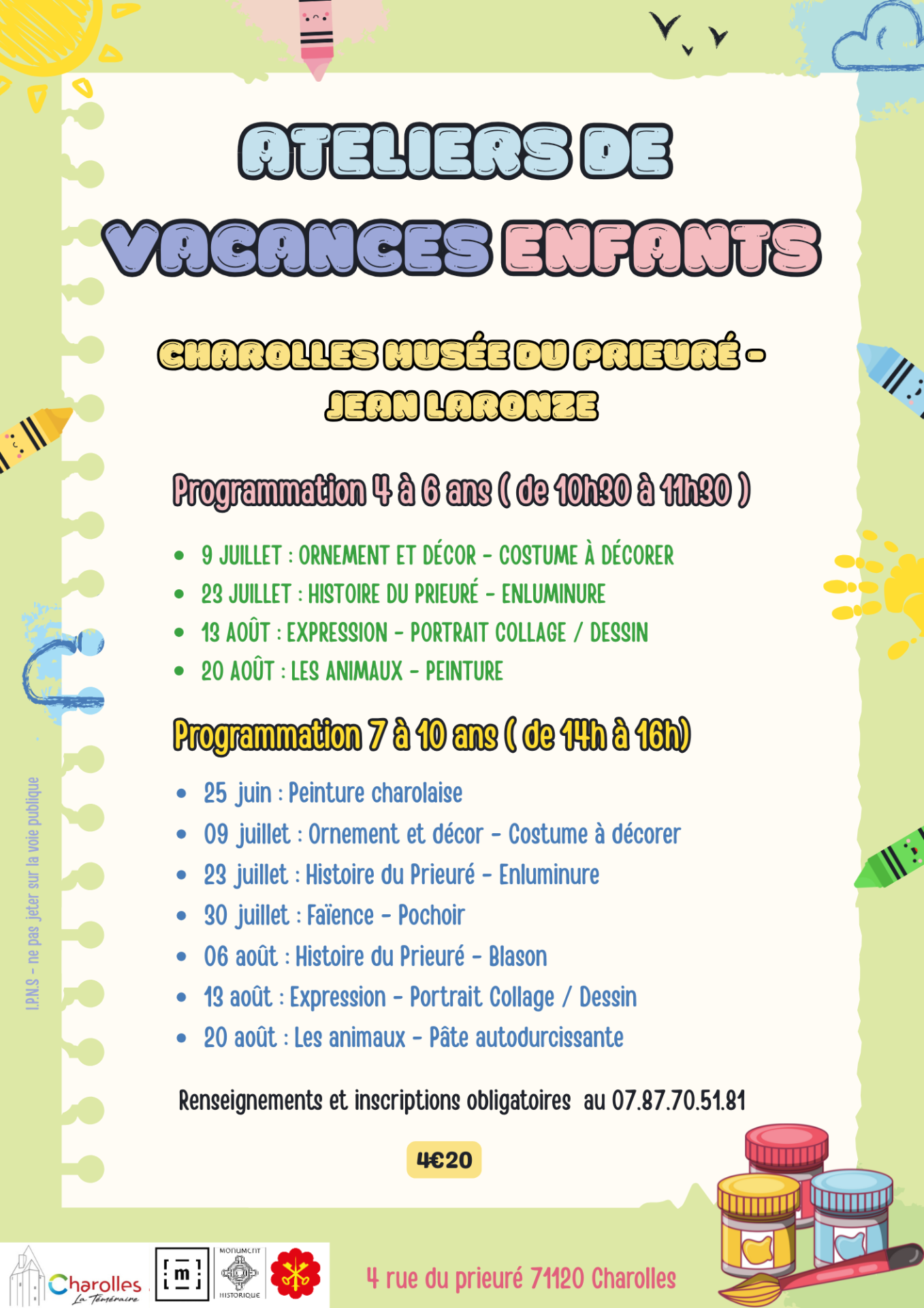 atelier enfant